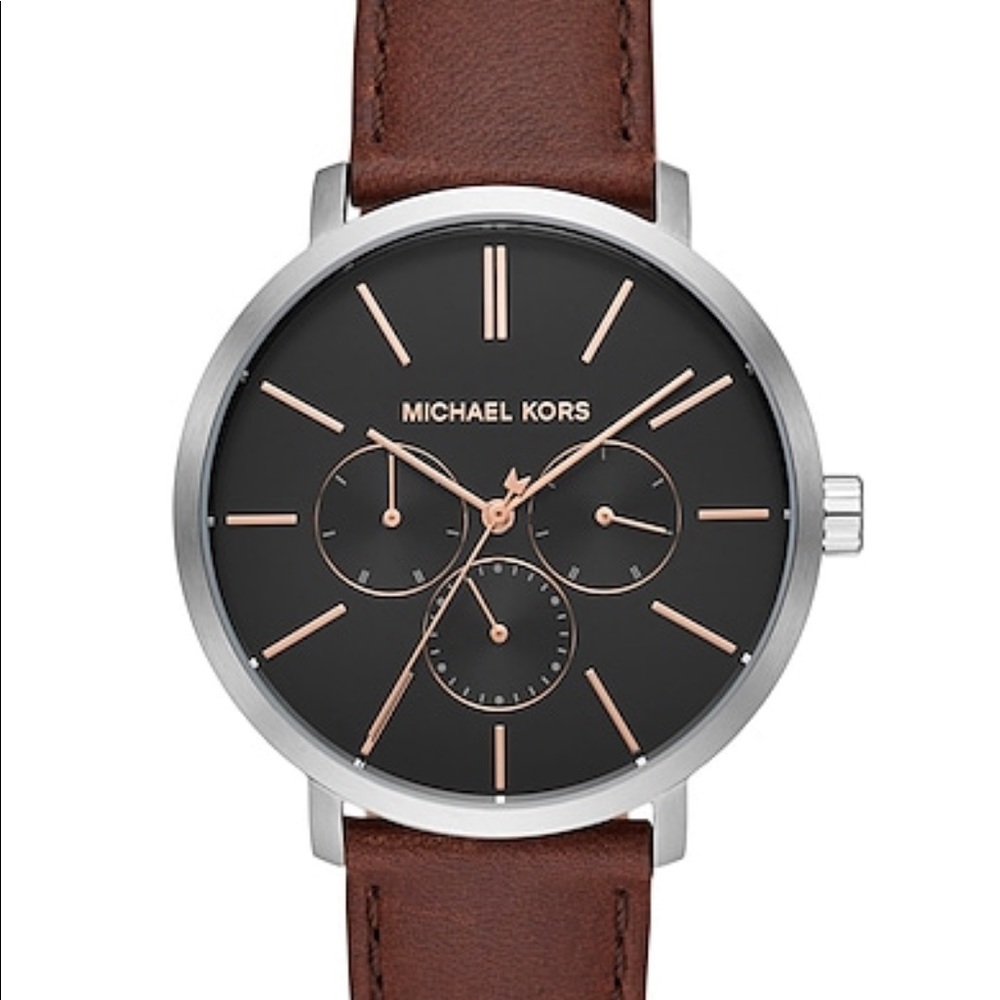 Brown leather Michael Kors Watch